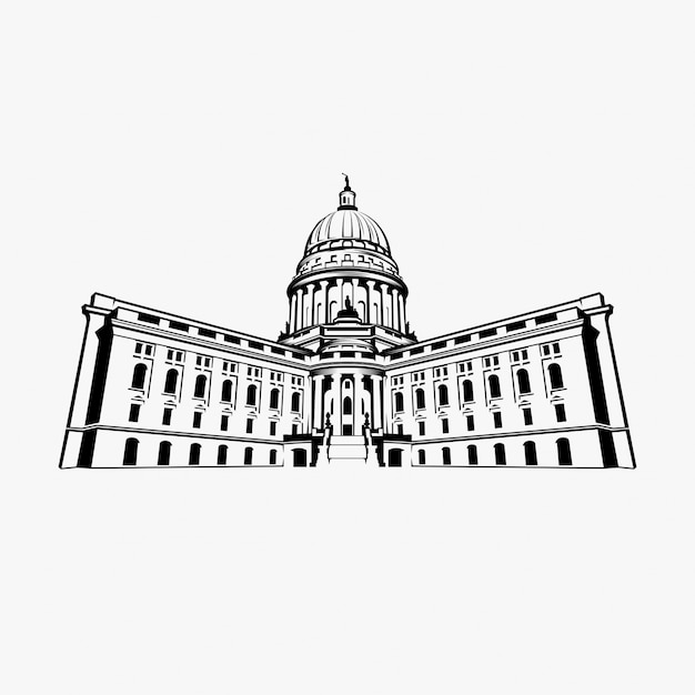 Capitol dome logo design inspiratie