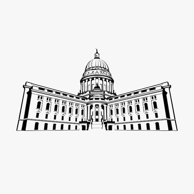 Capitol dome logo design inspiratie