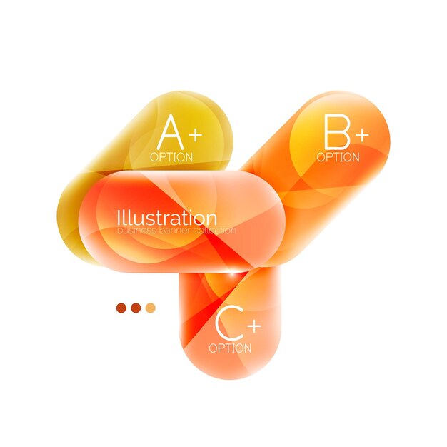 capsule business option infographics