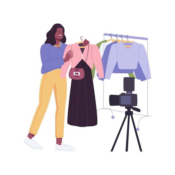 Vector capsule wardrobe isolated cartoon vector illustrations