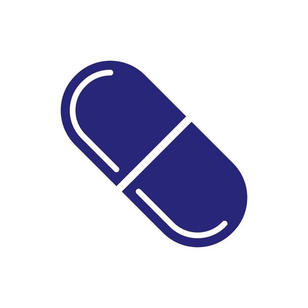 capsules and pills icon vector design templates