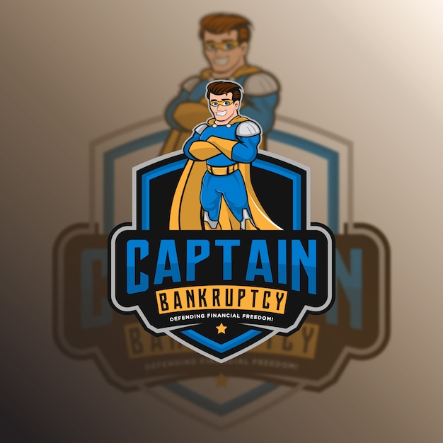 Vector captain security logo