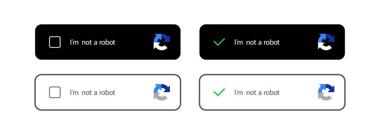 Vector i am not a robot 矢量電腦代碼 我不是機器人按鈕 矢量網頁按鈕 網站或應用程式的股票矢量插圖