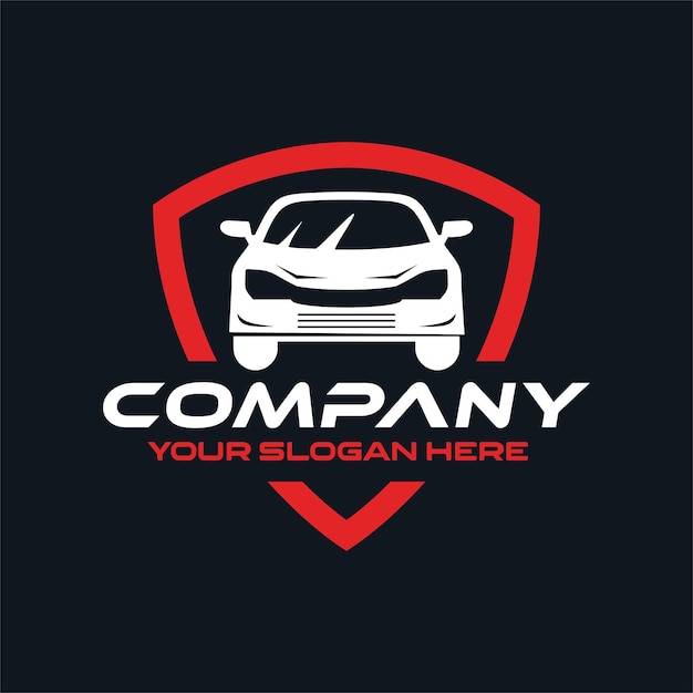 Car automotive logo template vector illustration