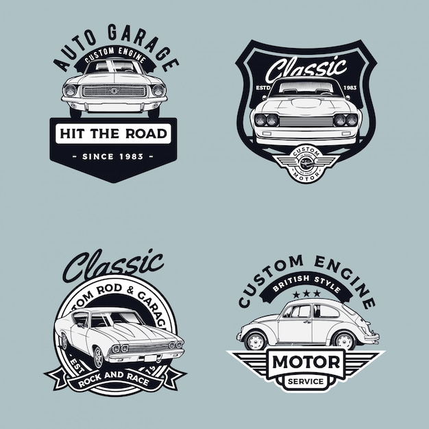 Car badge collection