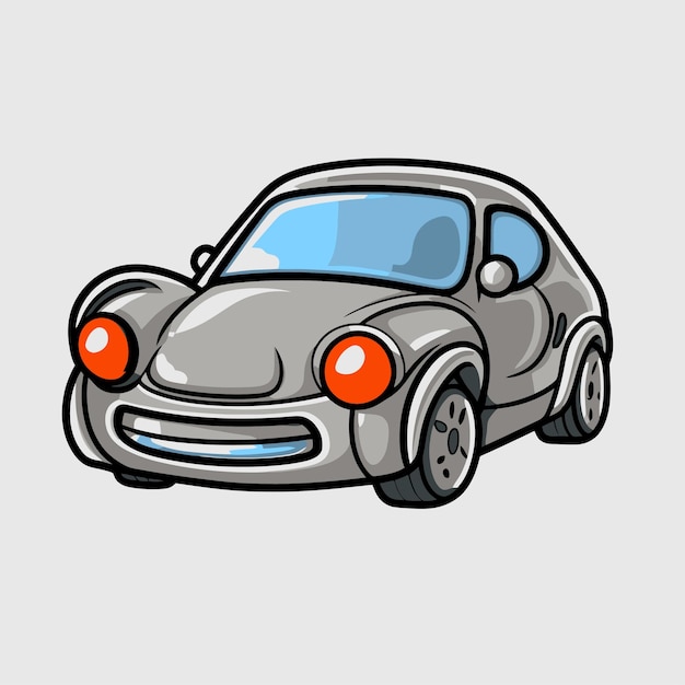 Car cartoon illustration