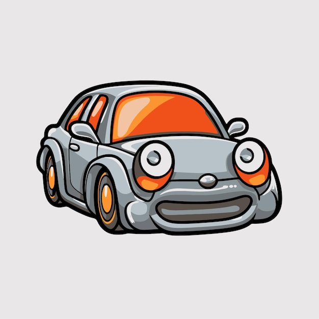 Car cartoon illustration