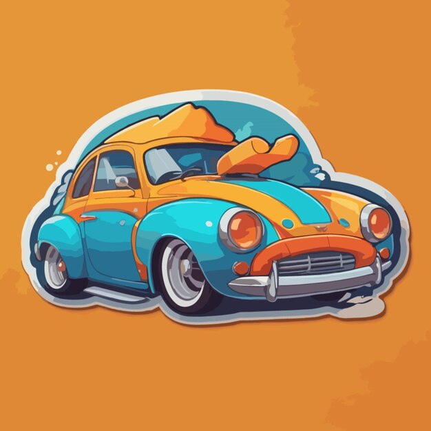 Car cartoon vector