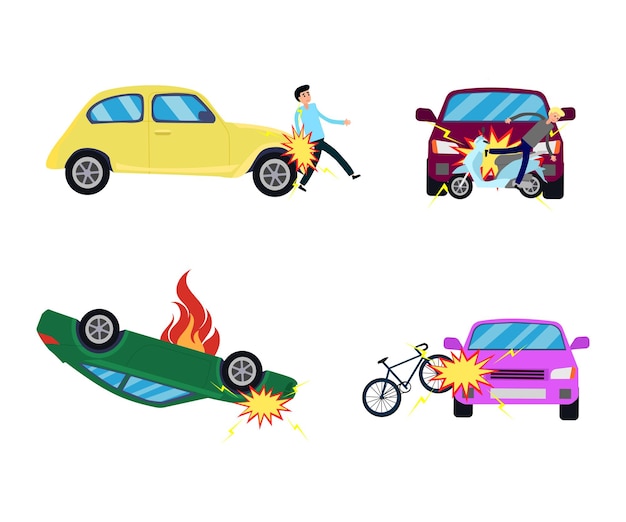 Car Crash Stock Illustrations – 22,834 Car Crash Stock Illustrations,  Vectors & Clipart - Dreamstime