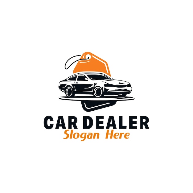 Car Dealer Logo Template Design Vector Illustration