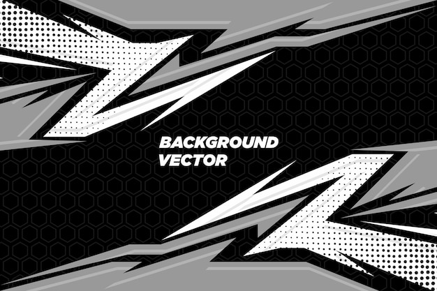 Vector car decal livery wrap banner abstract stripe sporty vector eps