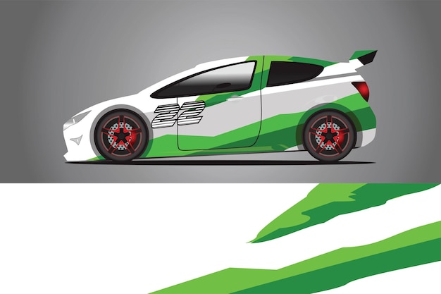 Car Decal Wrap  Design Vector