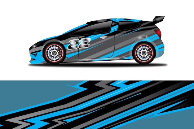 Car Decal Wrap  Design Vector