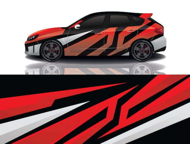 car decal wrap design