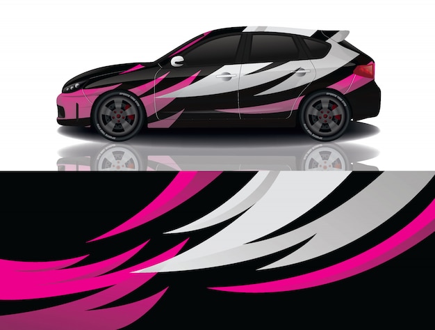 car decal wrap design