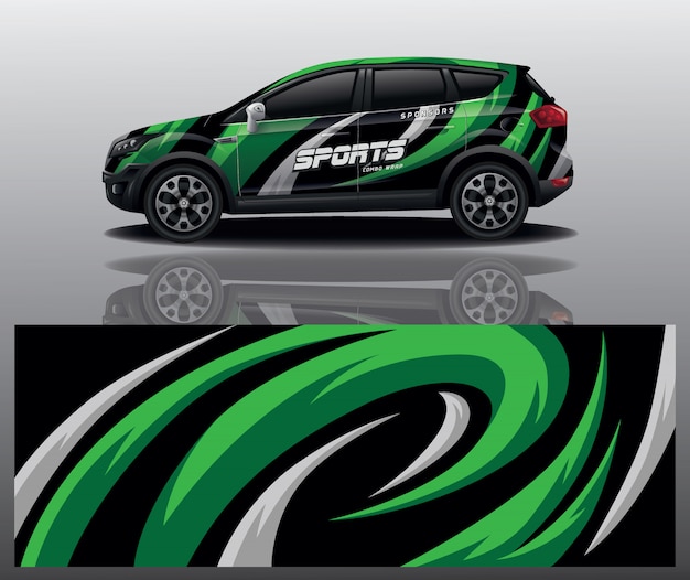 car decal wrap design