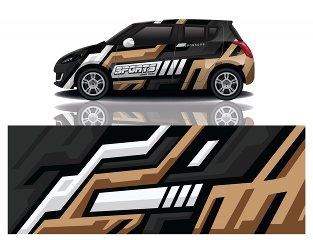 car decal wrap design