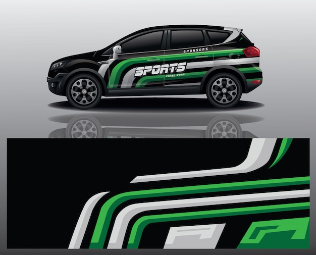 car decal wrap design