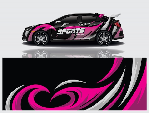 car decal wrap design