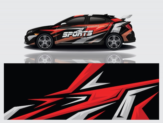 car decal wrap design