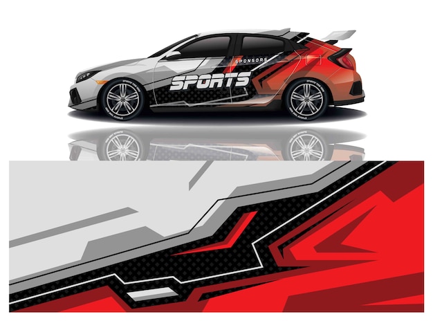 car decal wrap design