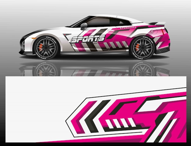 car decal wrap design