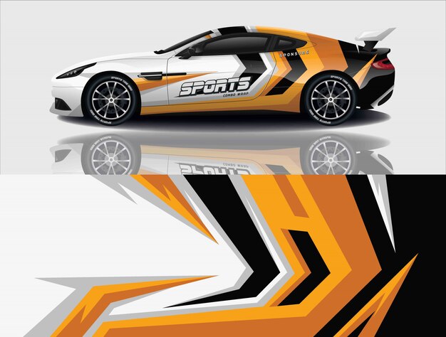 car decal wrap design