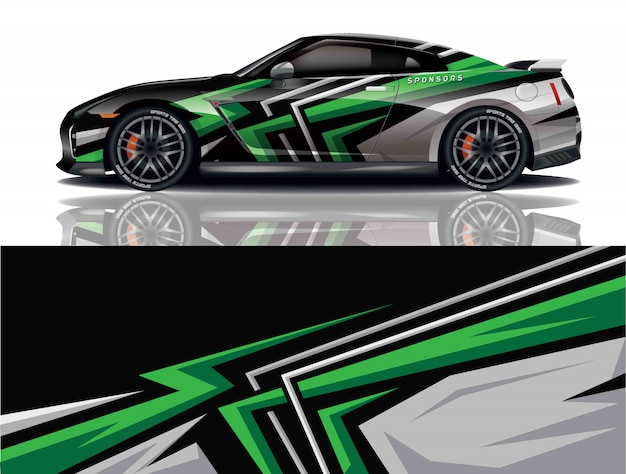 car decal wrap design