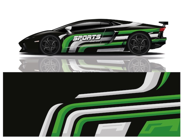 car decal wrap design