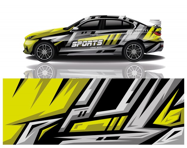 car decal wrap design