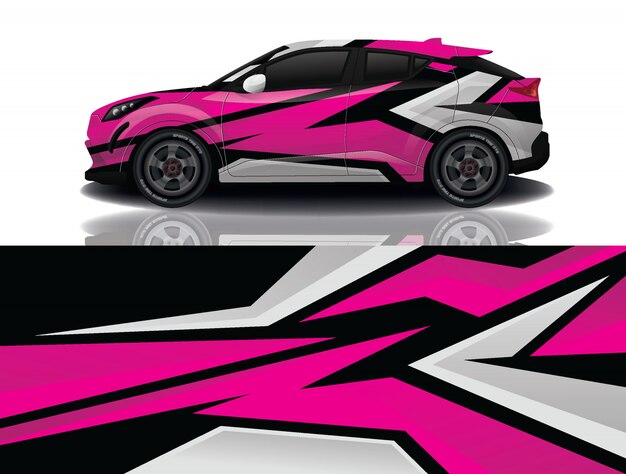 car decal wrap design