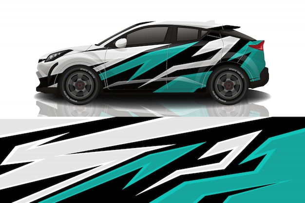 car decal wrap design