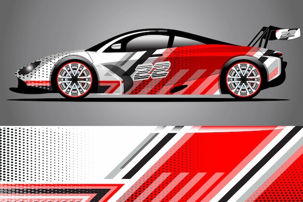 Car Decal Wrap  Design 