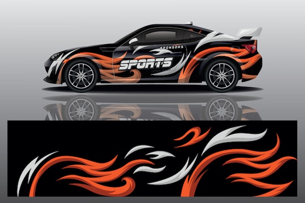 Car decal wrap