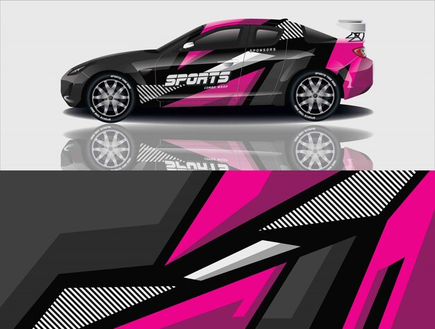 Car decal wrap