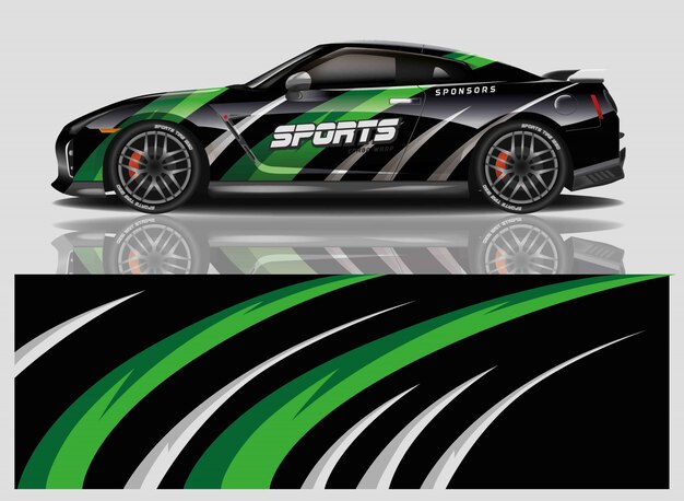 Car decal wrap