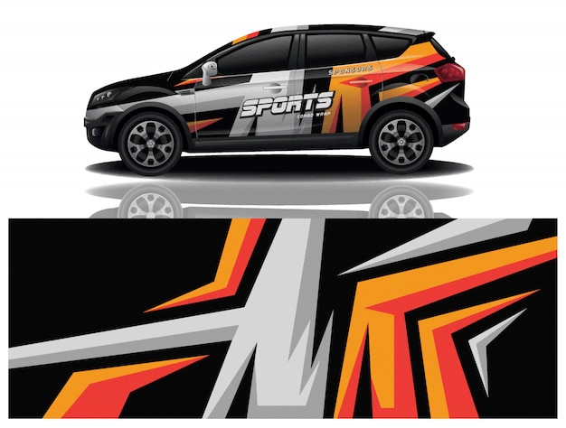 Car decal wrap