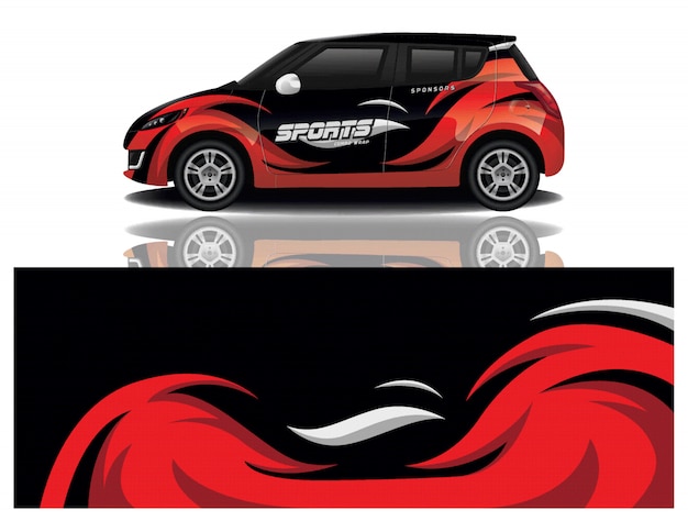 Car decal wrap