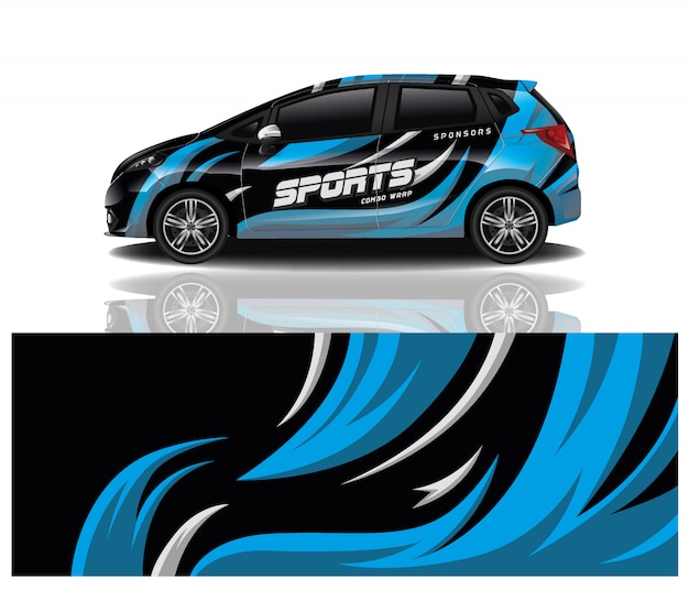 Car decal wrap