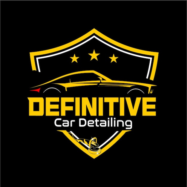 Car detailing logo