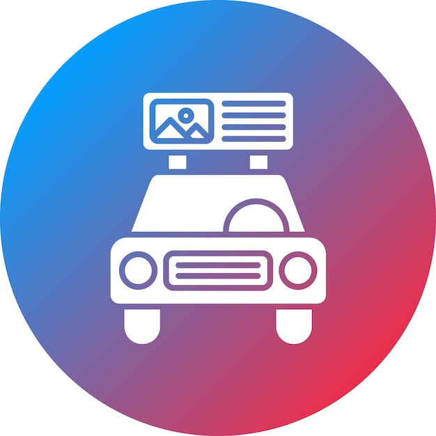 Vettore immagine vettoriale dell'icona dell'auto può essere utilizzata per il marketing