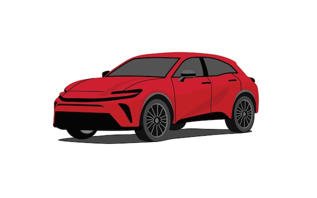 車のフラットイラスト