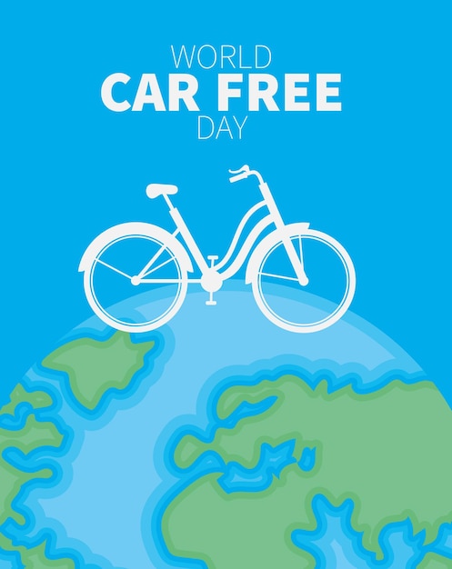 Car free day poster