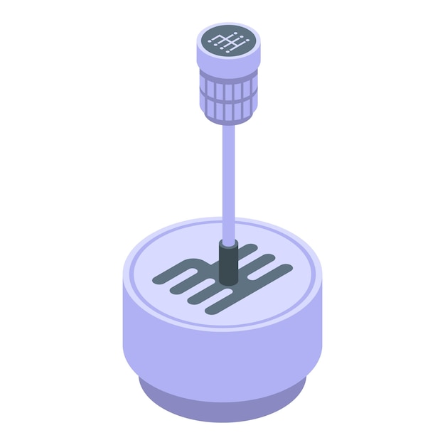 Vettore icona del cambio per auto icona vettoriale isometrica del cambio per auto per il web design isolato su sfondo bianco