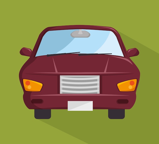 Vector car icon design