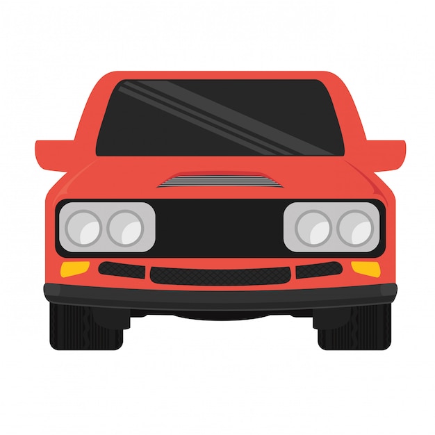 Vector car icon image