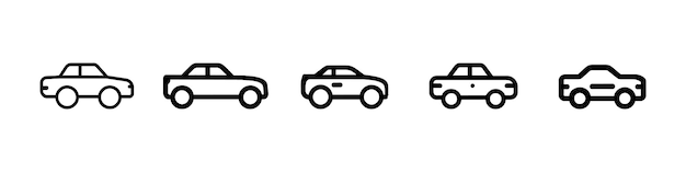 Car Icon Set