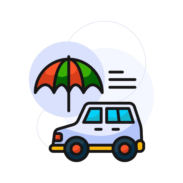 Car Insurance illustration design Vector illustration