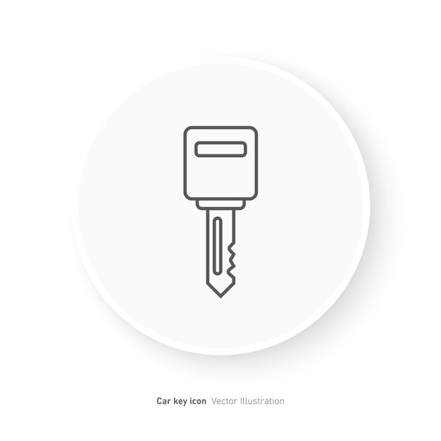 Car key icon design vector illustration