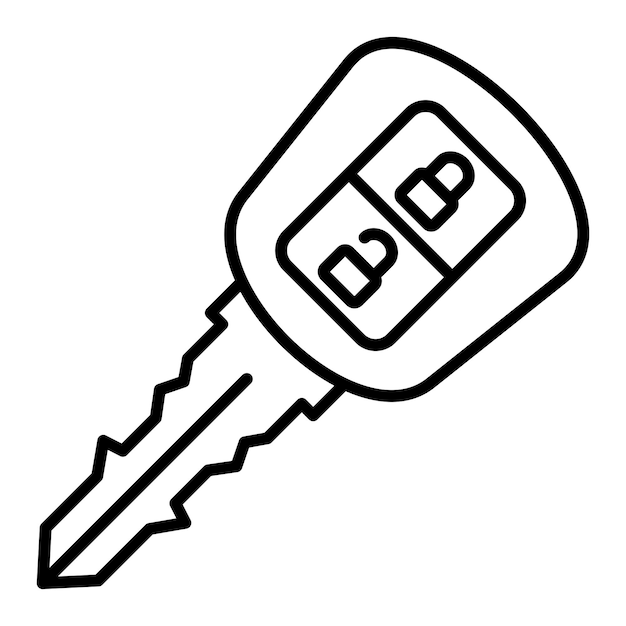 Car Key Icon
